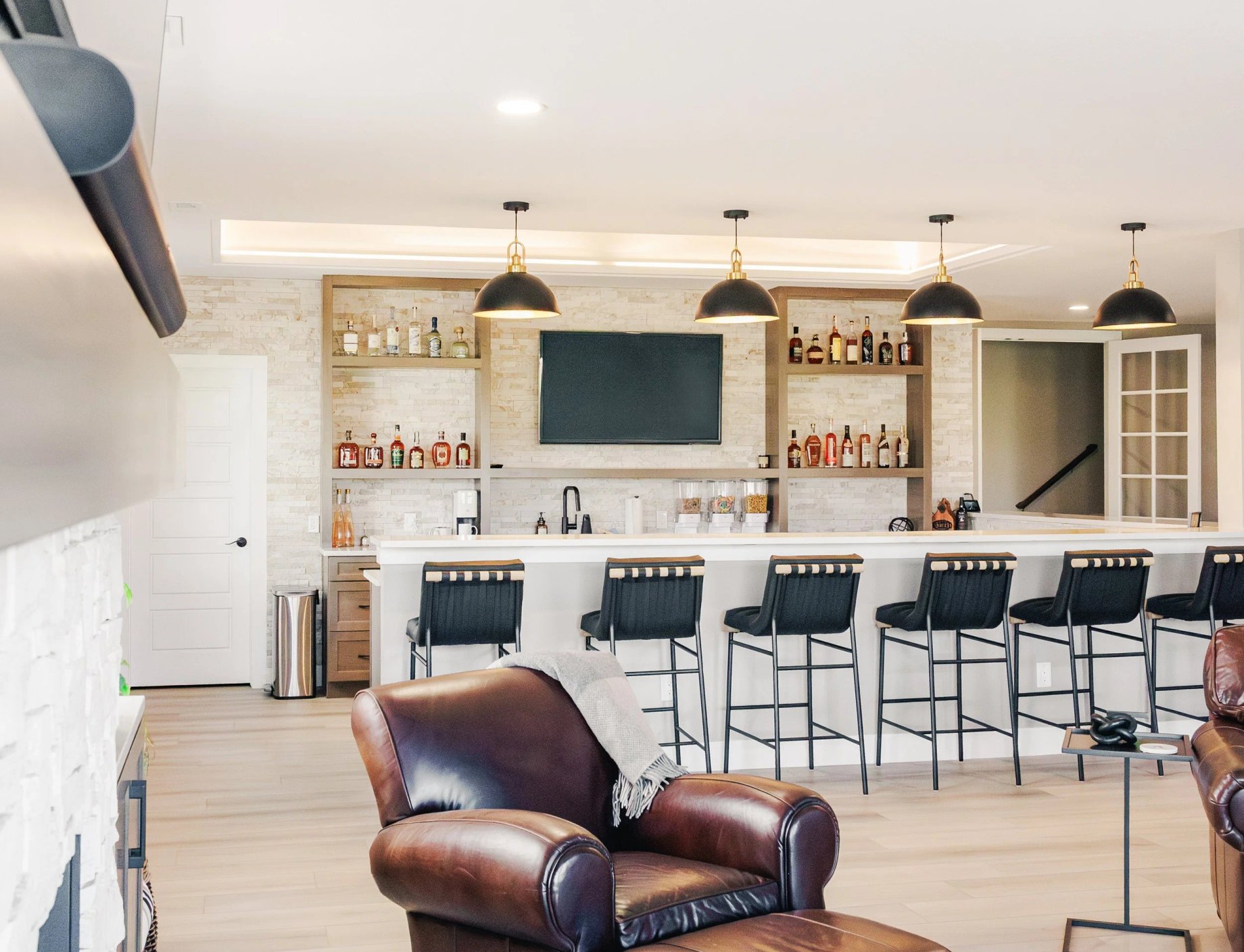 Completed home remodel Parker Colorado by Reither Construction