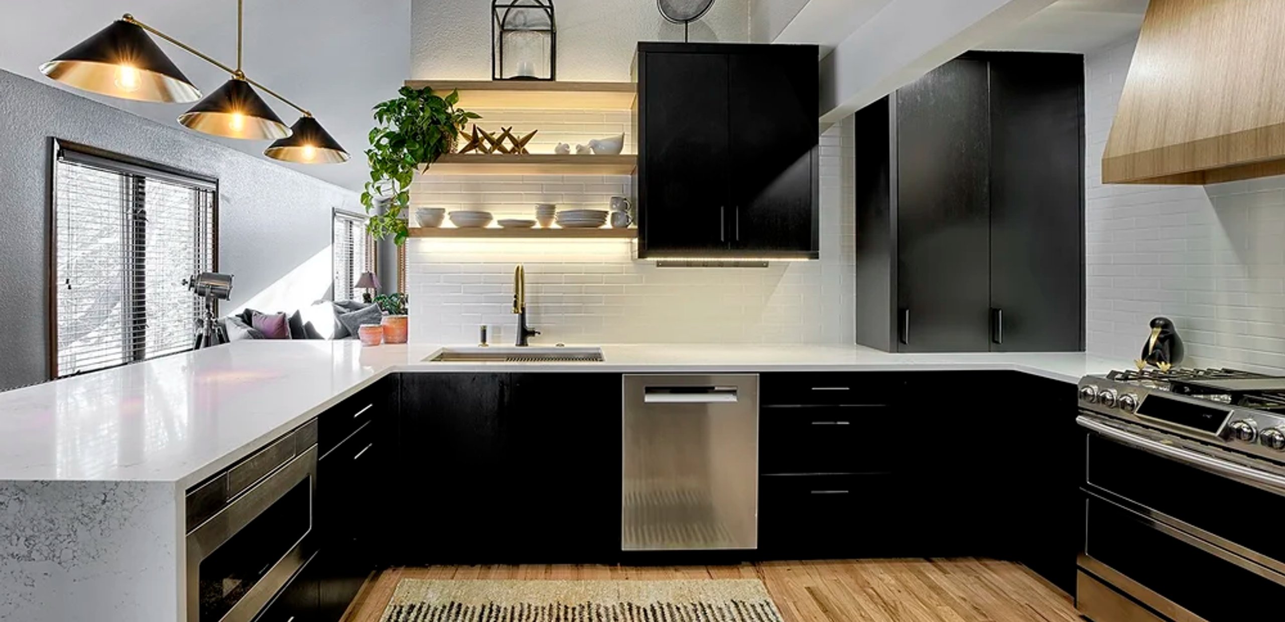 Custom kitchen remodel in Castle Rock Colorado by Reither Construction