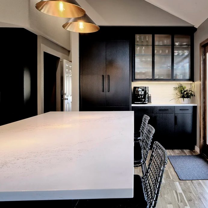 Modern Moody kitchen remodel in Parker by Reither Construction, view 3