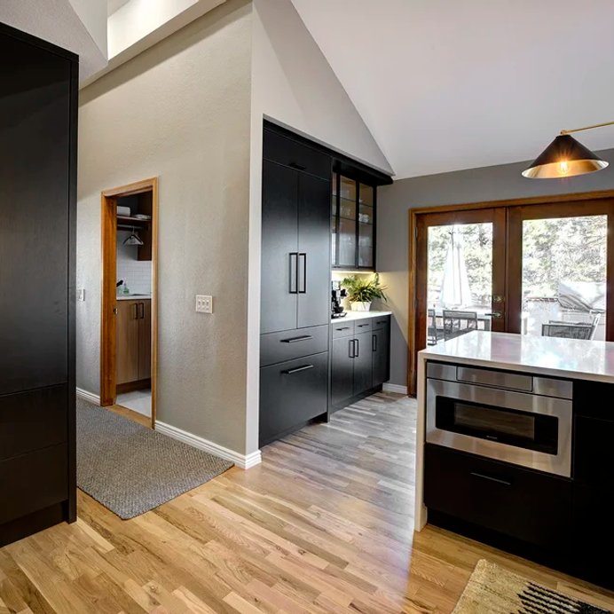 Modern Moody kitchen remodel in Parker by Reither Construction, view 4