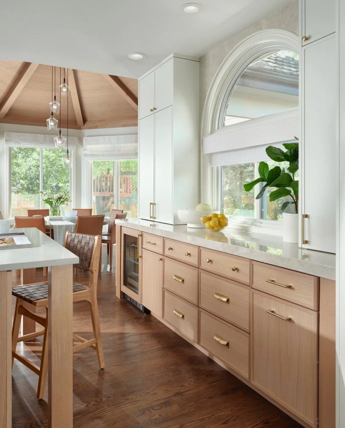 Kitchen design and layout planning for a Castle Rock remodel by Reither Construction