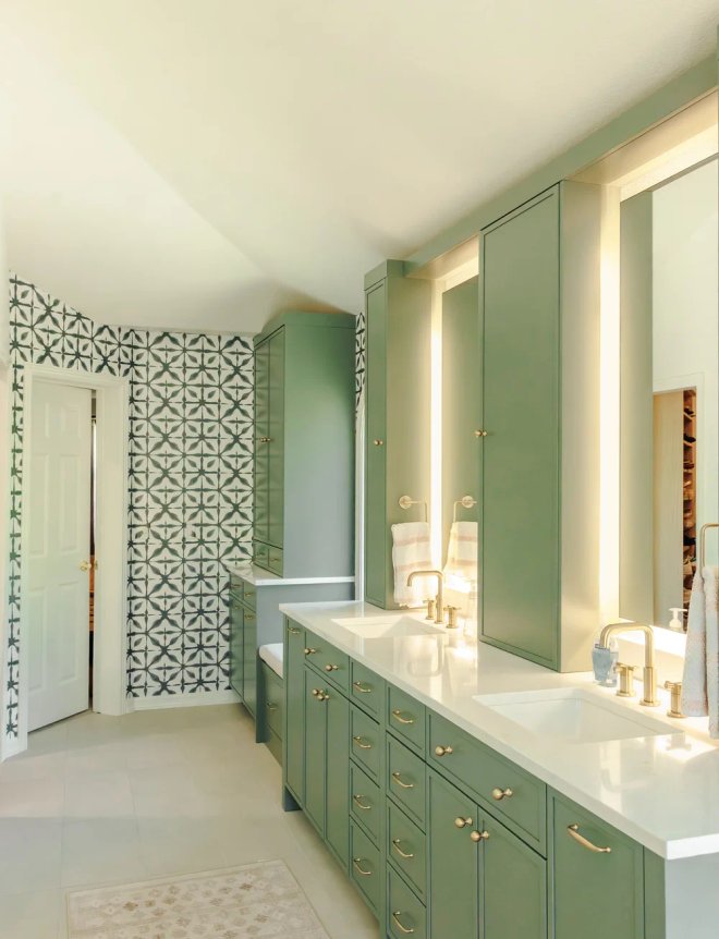 Bathroom remodel detail by Reither Construction Castle Rock Colorado