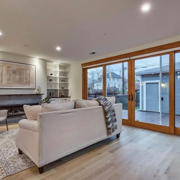 Modern Comfort Elevated lower-level remodel in Sterling Ranch by Reither Construction, view 6